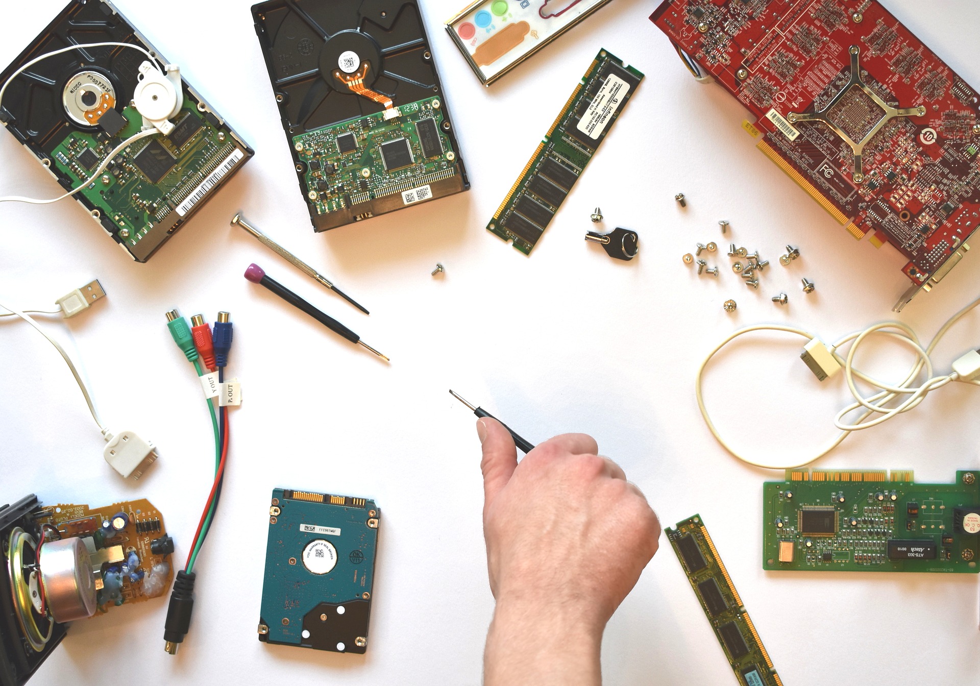 Computer hardware repair
